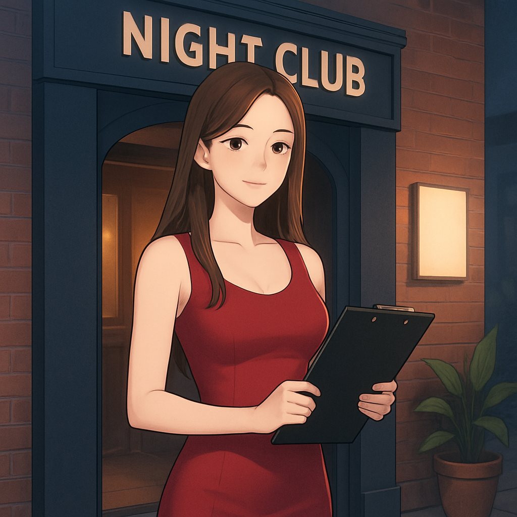 클럽 알바 구인 이미지