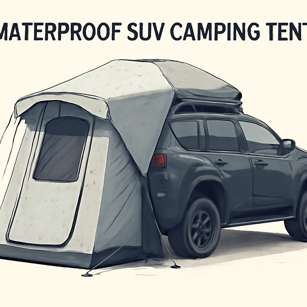 waterproof SUV camping tent for off road trips image