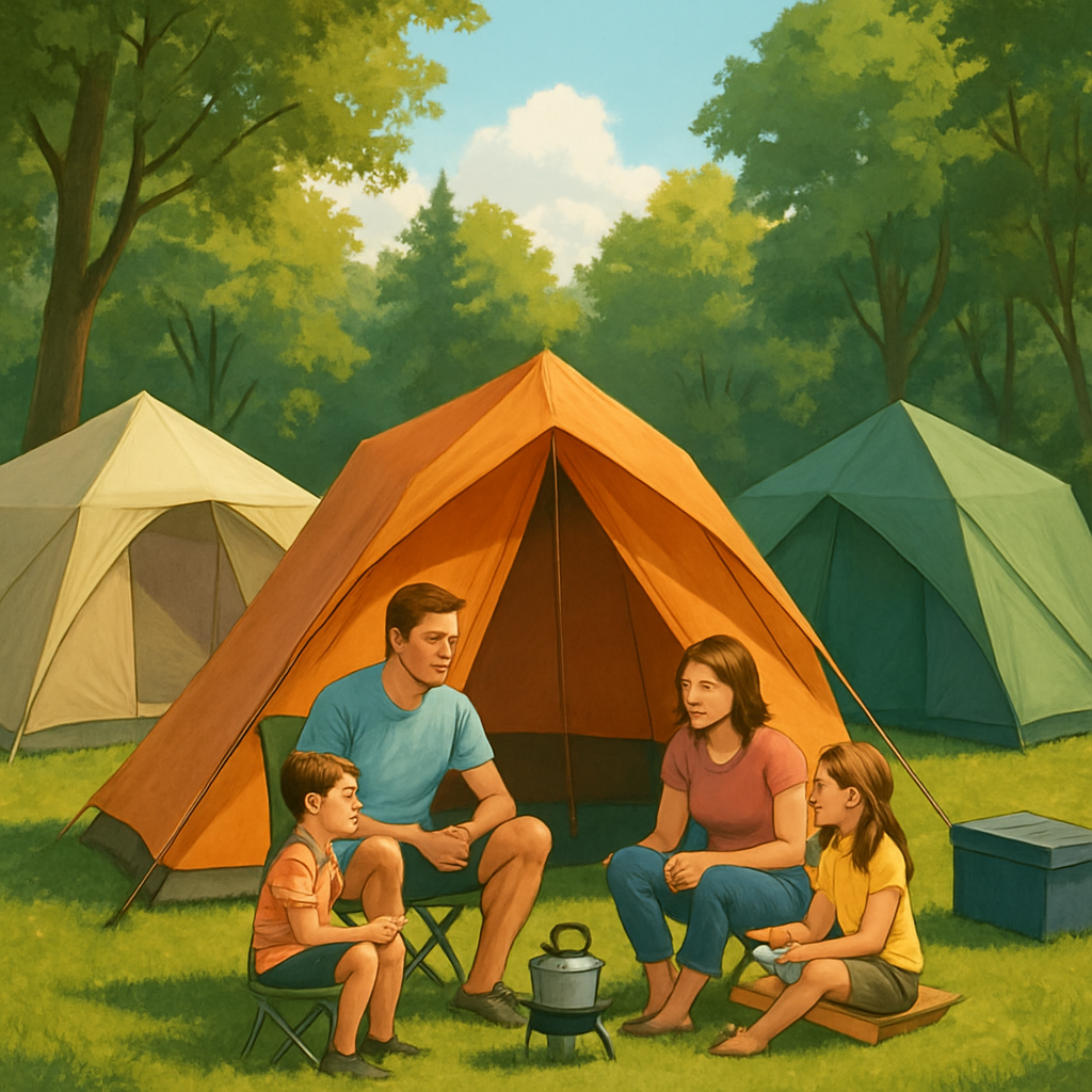 family tents image