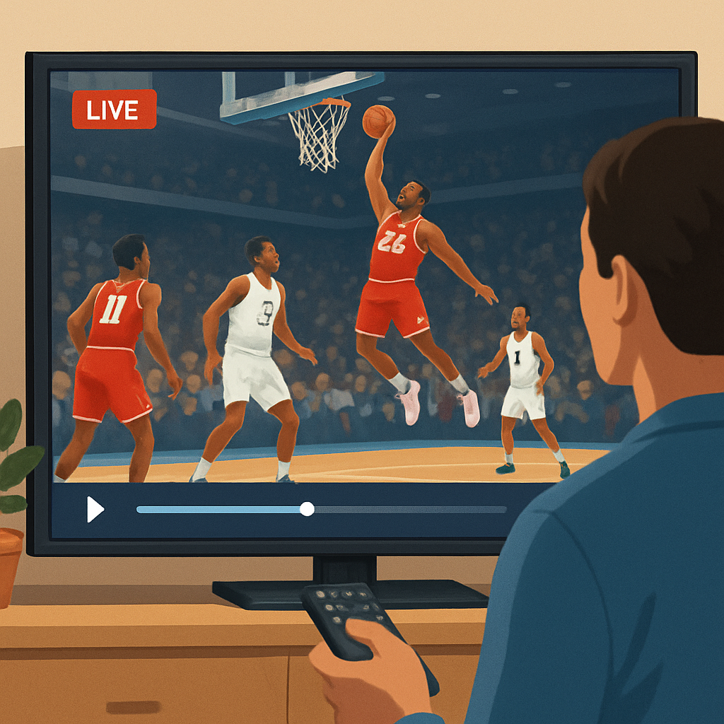 NBA 스포츠중계 합법적인 스트리밍 서비스 이미지