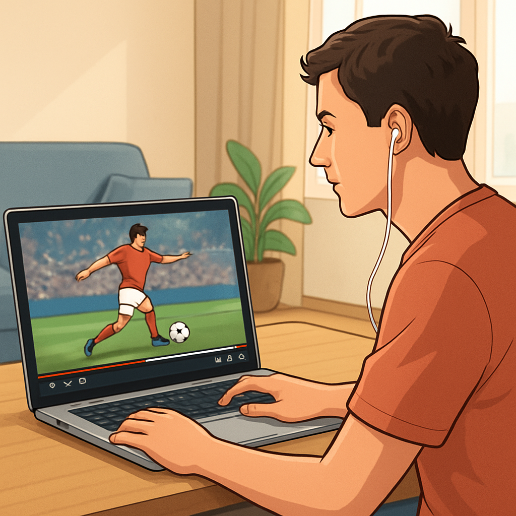 온라인 스포츠 중계 이미지