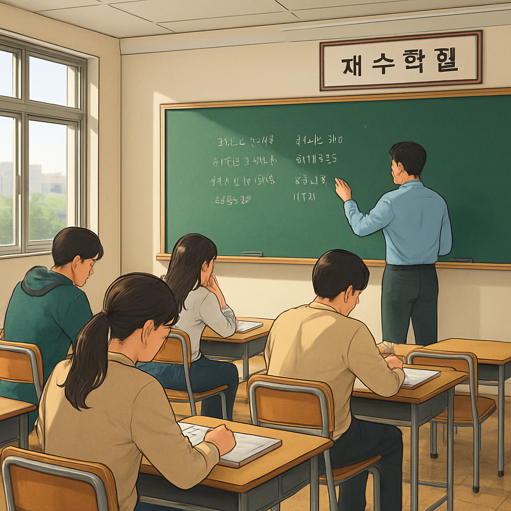 재수학원 메인 이미지