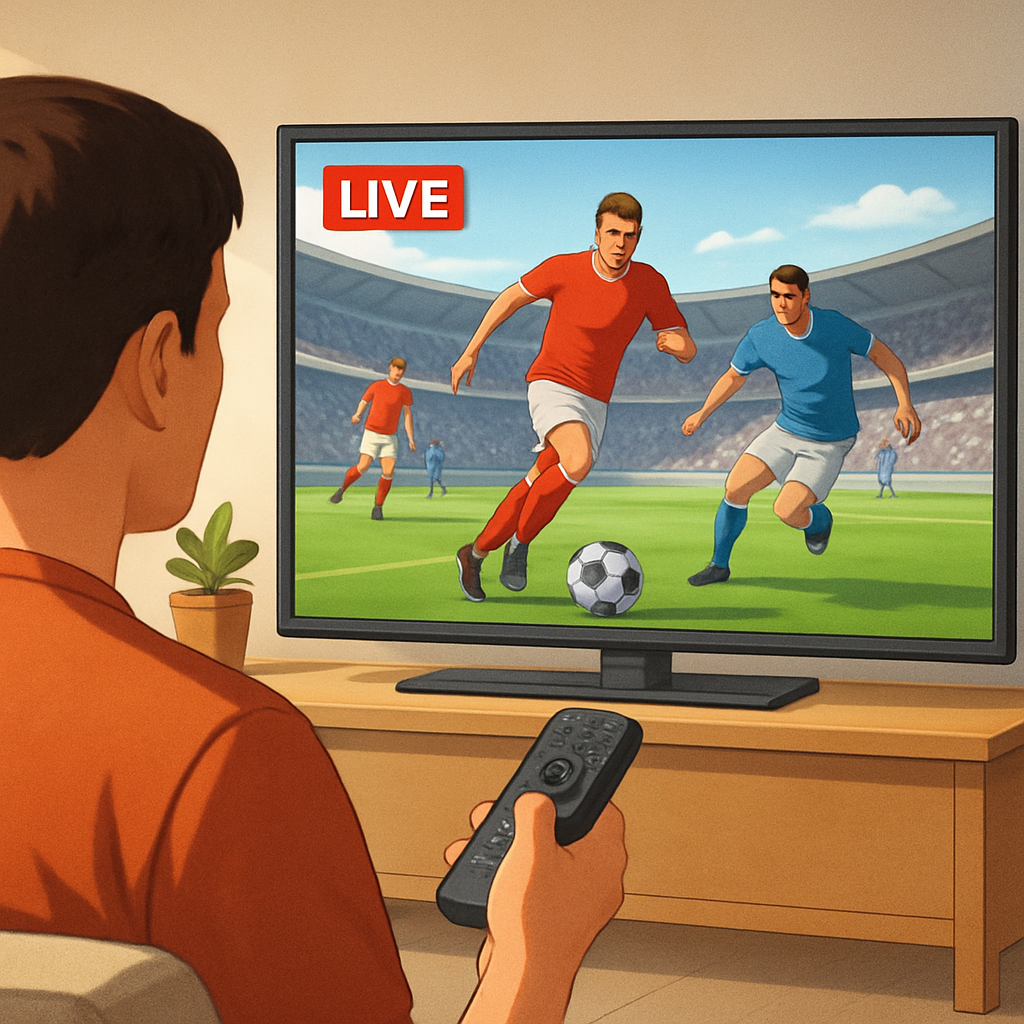 라이브 스포츠 스트리밍 이미지