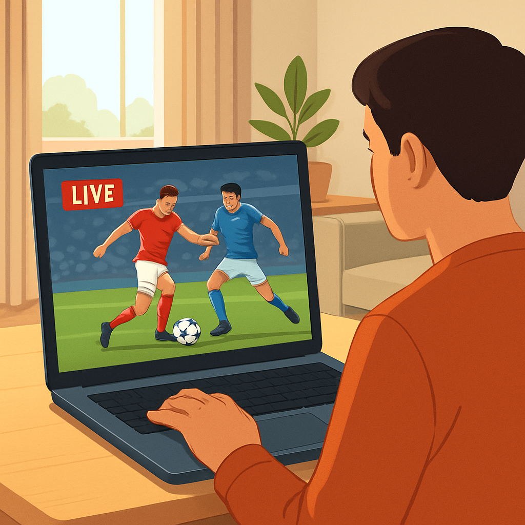 무료 체험이 가능한 합법 스포츠 중계 플랫폼 이미지