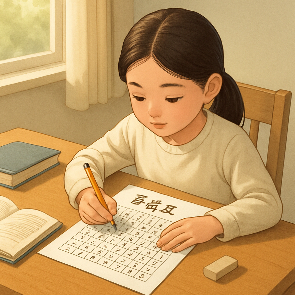 곱셈표 연습 이미지