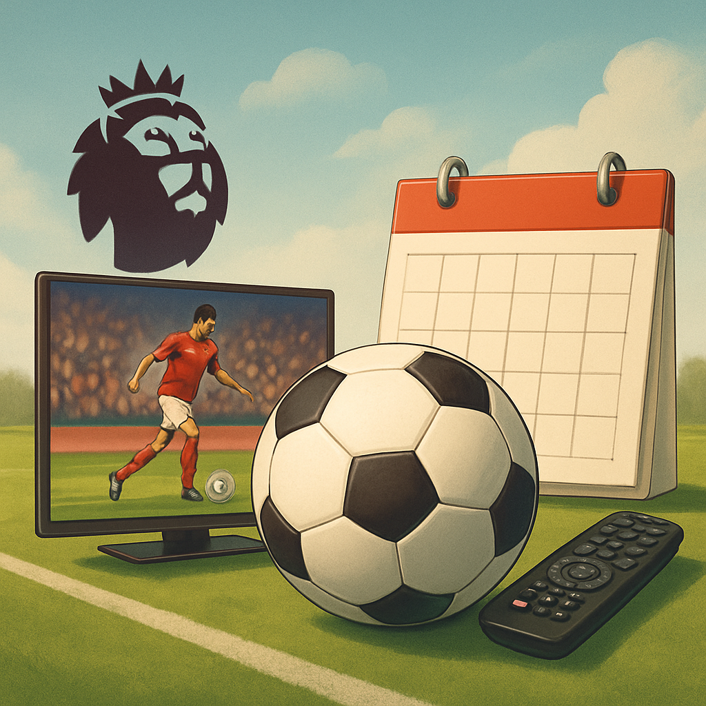 2024-2025 EPL중계 일정과 방송 채널 이미지