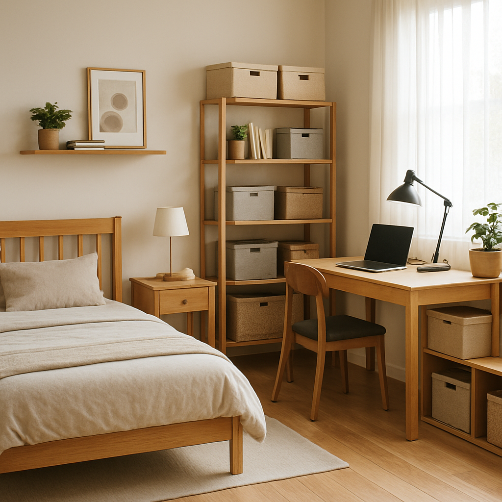 수납 공간 최적화가 필요한 아빠방 꾸미기 팁 이미지