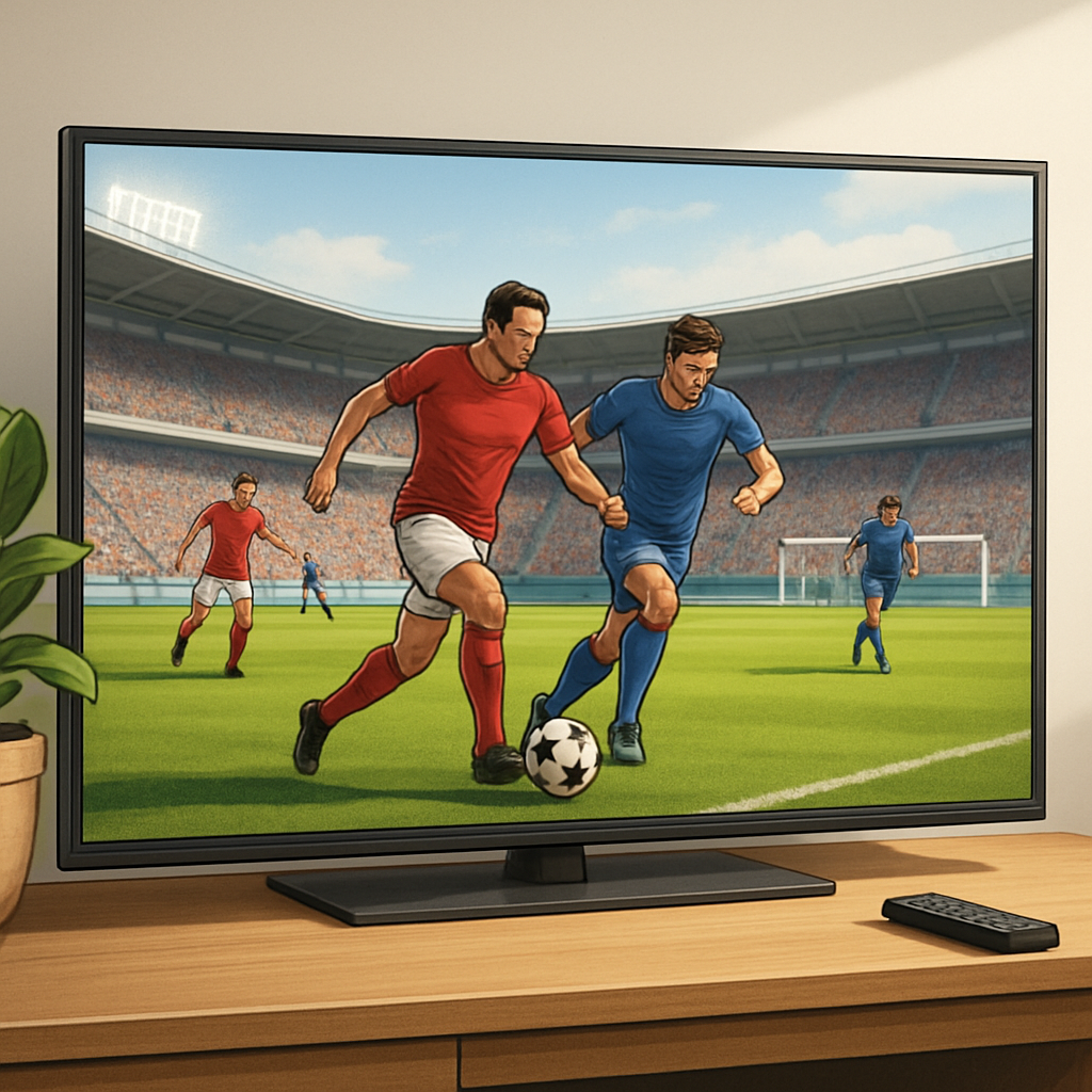 HD 라이브 축구 중계 채널 추천 이미지