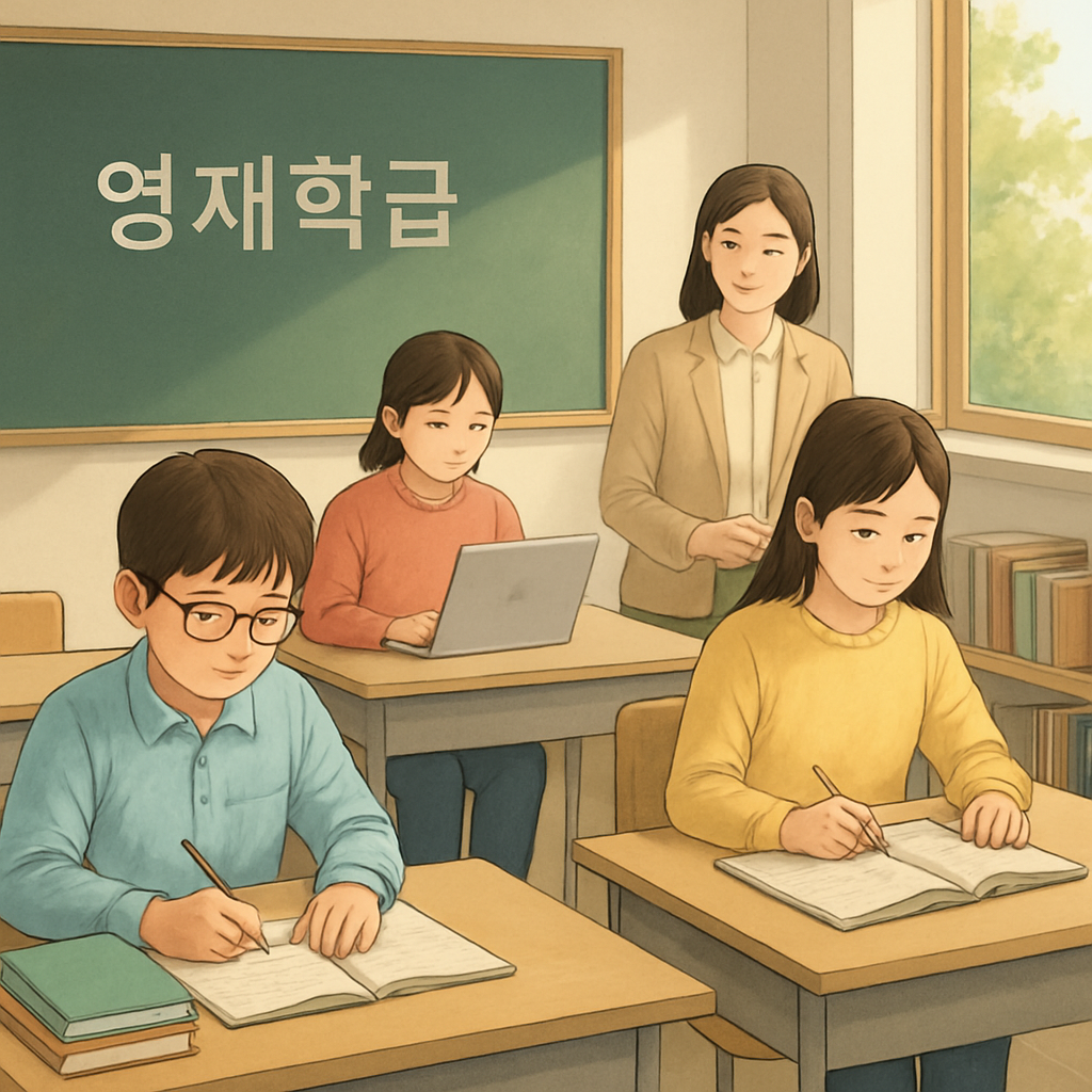 영재학급 이미지
